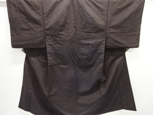 JAPANESE KIMONO / ANTIQUE TSUMUGI MENS KIMONO ENSEMBLE
